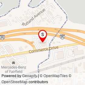 Devan Infiniti on Commerce Drive, Fairfield Connecticut - location map