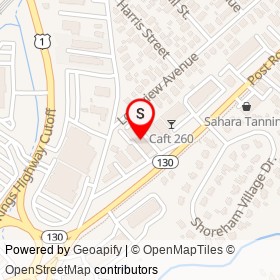 NAPA Auto Parts on Post Road, Fairfield Connecticut - location map