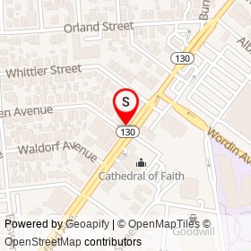 M. White Lounge on Hansen Avenue, Bridgeport Connecticut - location map