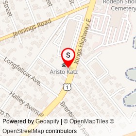 Cameo Kitchen Design on Kings Highway East, Fairfield Connecticut - location map