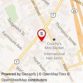 Quality Used Cars Body Shop & Repair on North Avenue, Bridgeport Connecticut - location map