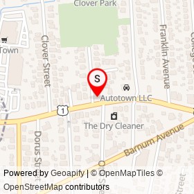 Dillon & Son Flower Shop on St Michaels Avenue, Stratford Connecticut - location map