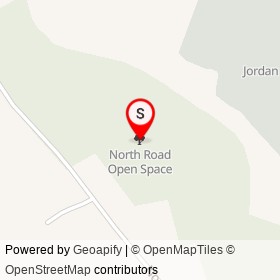 North Road Open Space on , Waterford Connecticut - location map