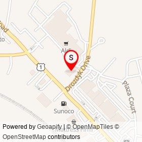 AutoZone on Drozdyk Drive, Long Hill Connecticut - location map