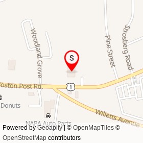 Dollar General on Boston Post Road, Waterford Connecticut - location map