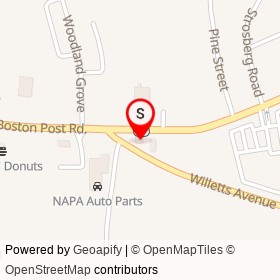 Bestway on Boston Post Road, Waterford Connecticut - location map