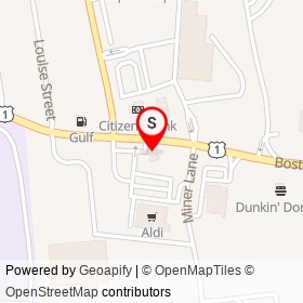 Citgo on Boston Post Road, Waterford Connecticut - location map