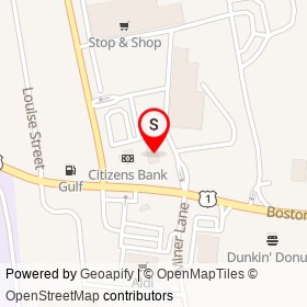 McDonald's on Boston Post Road, Waterford Connecticut - location map