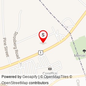 Supreme Pizza on Boston Post Road, Waterford Connecticut - location map