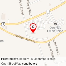 NV Bakery and Market on Boston Post Road, Waterford Connecticut - location map