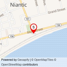 Nickerson Park on , Niantic Connecticut - location map