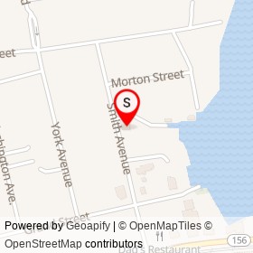 J&B Tackle on Smith Avenue, Niantic Connecticut - location map