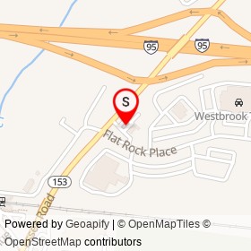 Mobil on Essex Road, Westbrook Connecticut - location map