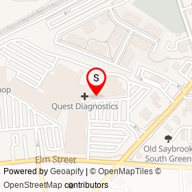 Pier 1 Imports on Elm Street, Old Saybrook Connecticut - location map