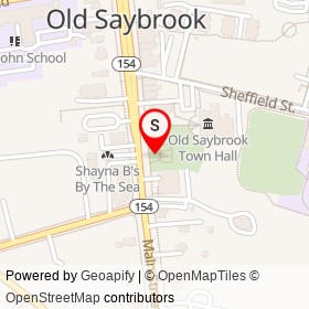 No Name Provided on Main Street, Old Saybrook Connecticut - location map