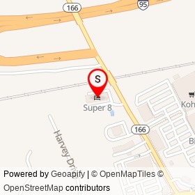 Super 8 on Spencer Plain Road, Old Saybrook Connecticut - location map