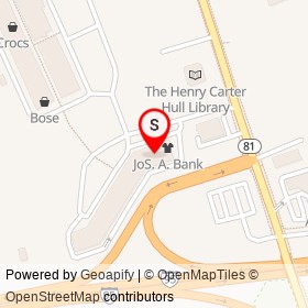 American Eagle Outfitters on Killingworth Turnpike, Clinton Connecticut - location map