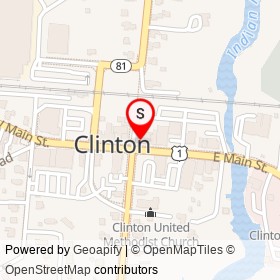 Encore Resort & Spa on Post Office Square, Clinton Connecticut - location map