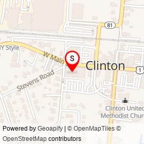 Chip's Pub III Restaurant on West Main Street, Clinton Connecticut - location map