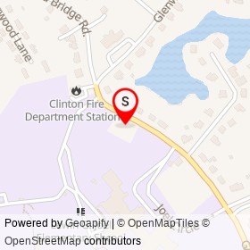 Bailey's Dog Park on Glenwood Road, Clinton Connecticut - location map