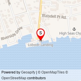 Lobster Landing on Commerce Street, Clinton Connecticut - location map