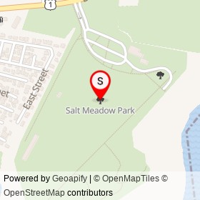 Salt Meadow Park on , Madison Connecticut - location map