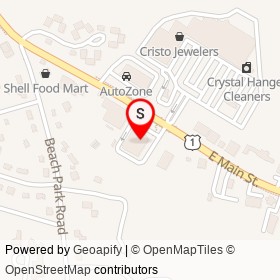 Walgreens on East Main Street, Clinton Connecticut - location map