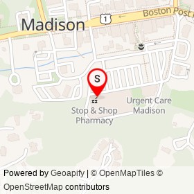 People's United Bank on Samson Rock Drive, Madison Connecticut - location map
