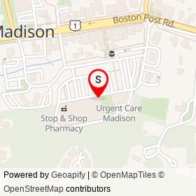 Redbox on Samson Rock Drive, Madison Connecticut - location map