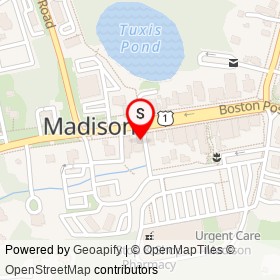 Henny Penny on Boston Post Road, Madison Connecticut - location map