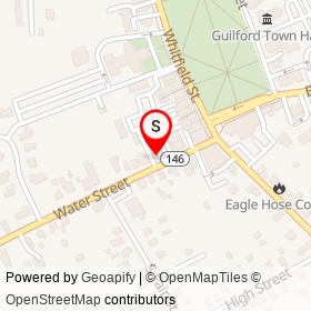 Hen & Heifer on Water Street, Guilford Connecticut - location map