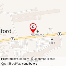 The Place on Boston Post Road, Guilford Connecticut - location map