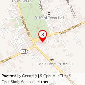 Page Hardware & Appliance Co. on Boston Street, Guilford Connecticut - location map
