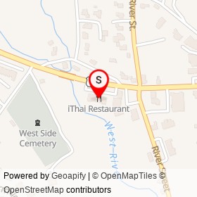 iThai Restaurant on Boston Post Road, Guilford Connecticut - location map