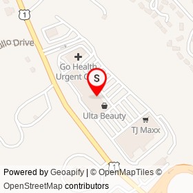 DSW on Boston Post Road, Guilford Connecticut - location map
