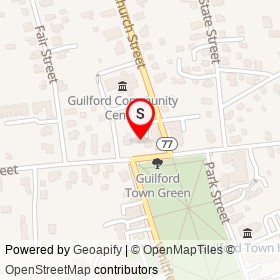 Elle on Broad Street, Guilford Connecticut - location map
