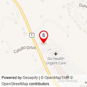 Starbucks on Boston Post Road, Guilford Connecticut - location map