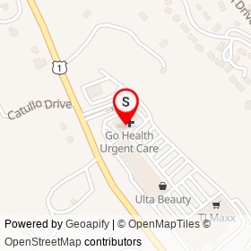 Boxdorp on Boston Post Road, Guilford Connecticut - location map