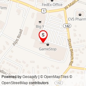 Olympia Sports on Kenwood Lane, Branford Connecticut - location map