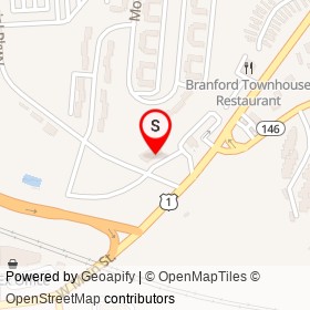Chipotle on Commercial Parkway, Branford Connecticut - location map