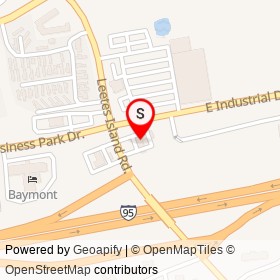 Mobil on East Industrial Drive, Branford Connecticut - location map