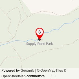 Supply Pond Park on , Branford Connecticut - location map