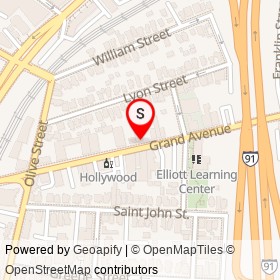 Wozniak on Grand Avenue, New Haven Connecticut - location map