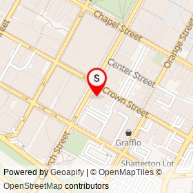 Nail Pro on Church Street, New Haven Connecticut - location map