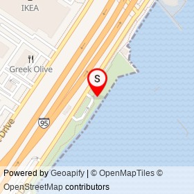 Snack Shack on Long Wharf Trail, New Haven Connecticut - location map