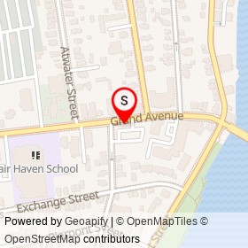 Quinnipiac Avenue Historic District on English Street, New Haven Connecticut - location map
