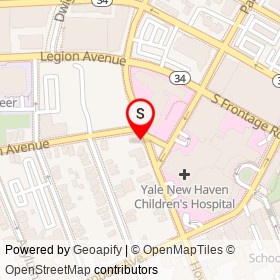 Imperial Wok on Howard Avenue, New Haven Connecticut - location map