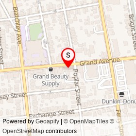 Olivia's Nail Spa on Grand Avenue, New Haven Connecticut - location map