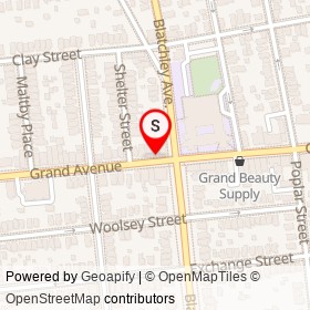 Grand Tobacco & Grocery on Grand Avenue, New Haven Connecticut - location map