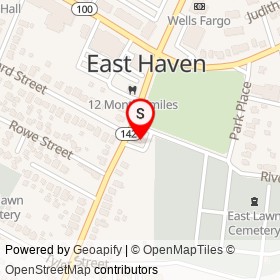 Citizens Bank on Hemingway Avenue, East Haven Connecticut - location map